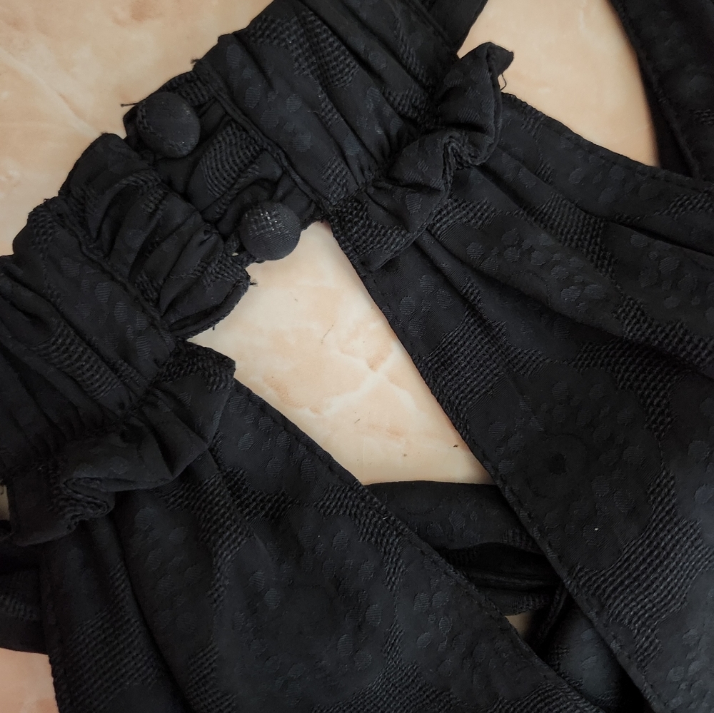 Anthropologie Lavinia High Neck Halter Blouse - Picture 5 of 8